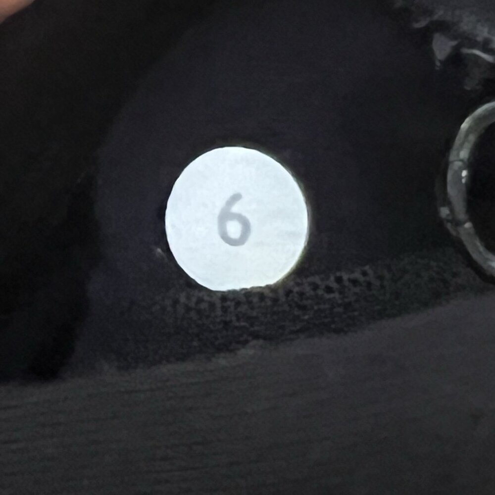 Lululemon Women Slim Fit Full Zip Black Track Jacket Turtle Neck Size 6 Pocket’s - Picture 4 of 11